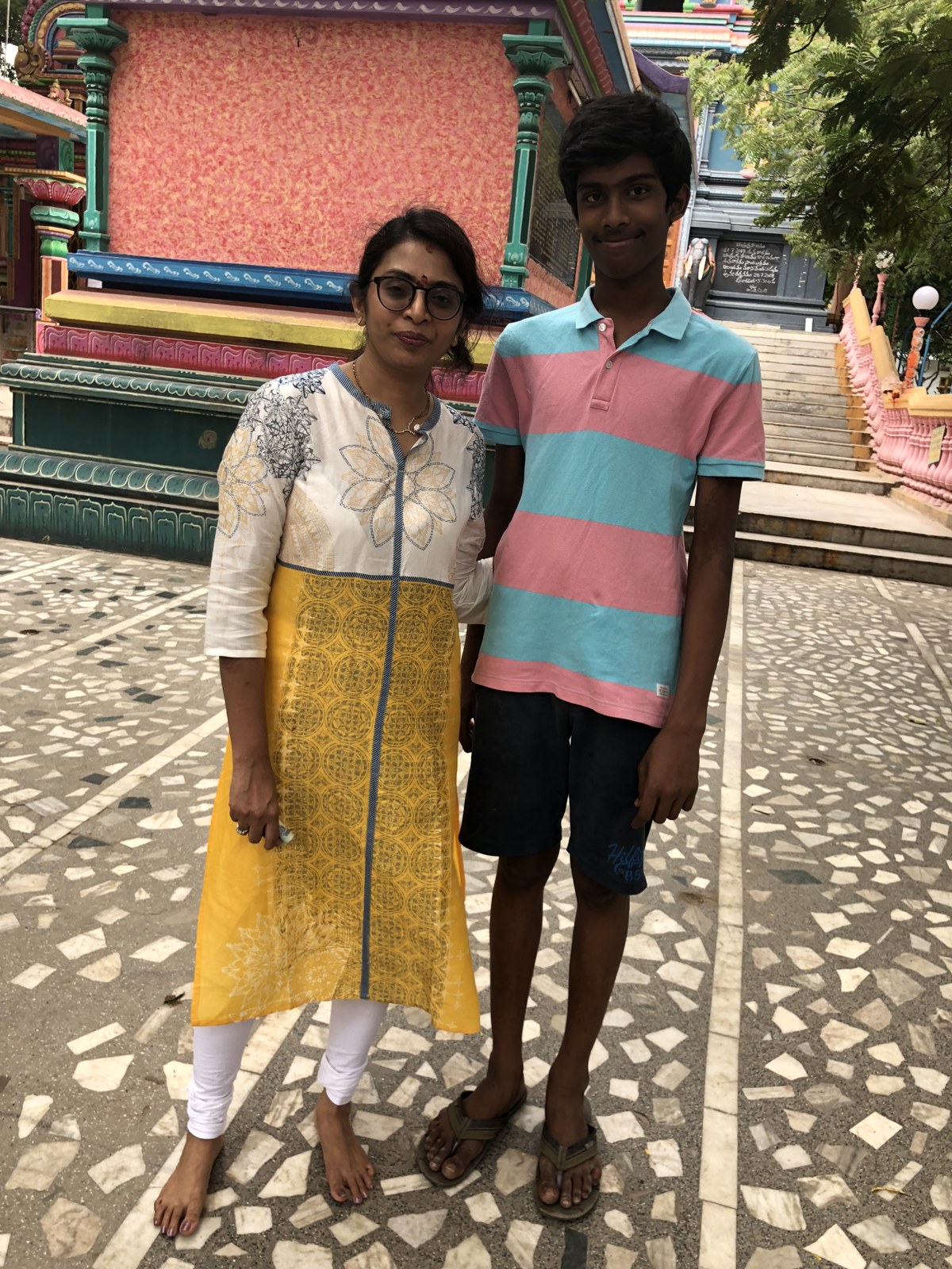 With Nani in 2018 — the year we met.